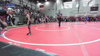 49-52 lbs Rr Rnd 3 - Maisyn Malone, Bartlesville Wrestling Club vs Mila Halbert, Sperry Wrestling Club