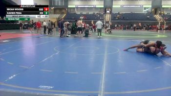 174 lbs 7th Place Match - Micah Woods, Huntingdon vs Xavier Pena, Funky Monkey
