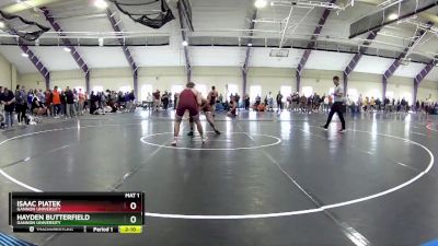 149 lbs Semifinal - Hayden Butterfield, Gannon University vs Isaac Piatek, Gannon University