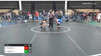 57 lbs Prelims - Evan Kowalsky, Maine Trappers ES vs Anthony Lopera, Bitetto Trained ES