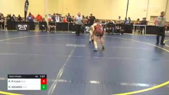 135 lbs Semifinal - Kayla Husti-Luca, Souderton Area vs Sofia Holodick, Nanticoke