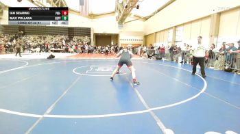 162-H lbs Consi Of 32 #1 - Ian Searing, Pro-ex Wrestling Club vs Max Pollara, Hopewell Valley