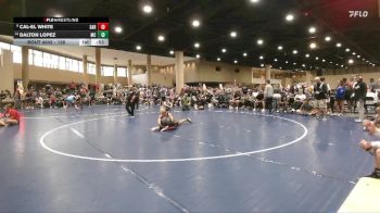 126 lbs Cons. Round 2 - Cal-el White, Saraland vs Dalton Lopez, Millington Central