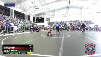 67 lbs Quarterfinal - Nikolai Teeman, Open Mats vs Kade Chilson, Victory Wrestling