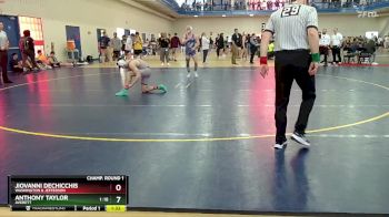 141 lbs Champ. Round 2 - Jake Brown, Penn State Behrend vs Josiah Gehr, Messiah