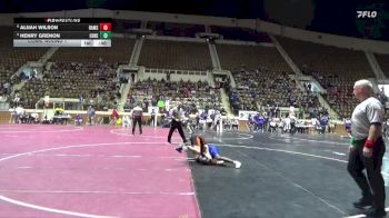 5A 138 lbs Cons. Round 1 - Alijah Wilson, Ramsay High School vs Henry Grenon, Charles Henderson HS