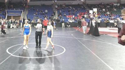 120 lbs Round Of 16 - Eva Cohen, Belmont vs Yaneliz Adino, Putnam