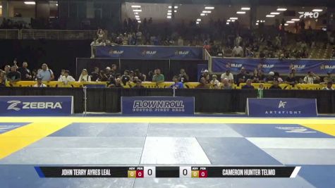 Cameron Hunter Telmo vs John Terry Ayres Leal 2026 Pan Kids Jiu-Jitsu IBJJF Championship