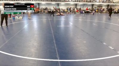 Elite 125 lbs Cons. Round 2 - Adam Fish, Hawkeye Community College vs Gannon Kuhn, Cornell College