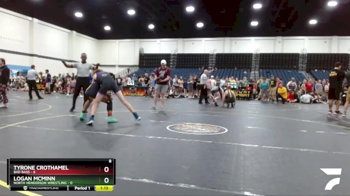 125 lbs Round 2 (4 Team) - Logan McMinn, North Henderson Wrestling vs ...