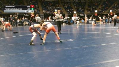 96 lbs Round Of 16 - Troy Baker, Cumberland Valley vs Trenton Farabaugh, Altoona