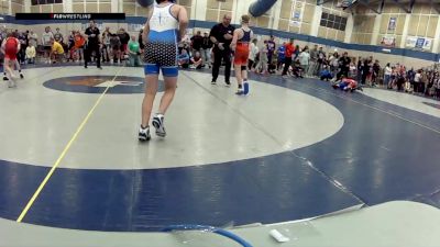 14U Boys FS - 115 lbs Semis - Eli VanBruaene, Contenders Wrestling Academy vs Kash Morries, Owen County Wrestling Club