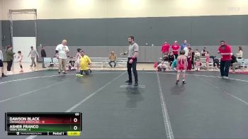60 lbs Round 3 (6 Team) - Asher Franco, Terps Xpress vs Dawson Black, Crossroads Wrestling
