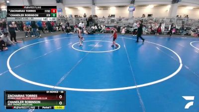 55 lbs Cons. Semi - Zacharias Torres, Fitness Fight Factory Wrestling Club vs Chandler Robinson, Best Trained Wrestling