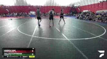 285 lbs Round 2 (16 Team) - William Flottmeyer, Aquinas vs Andrew Hine, Waukee Warriors