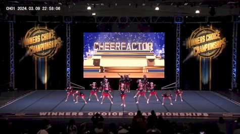 CheerFactor - Day 1 [2024 Enchanted Level 1.1 Junior-A D1 Enchanted] 2024 Winner's Choice Championships - Mohegan Sun