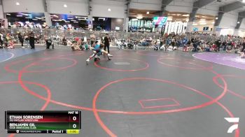 157 lbs Quarterfinal - Ethan Sorensen, 512 Outlaw Wrestling vs Benjamin Gil, Star Wrestling Club