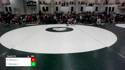 138 lbs Round Of 16 - Ryan Moitoso, Bristol County/Dighton Rehoboth vs Freddie Mahoney, Duxbury