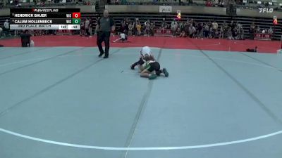 70 lbs 3rd Place Match - Hendrick Bauer, Summit Wrestling Academy vs Calum Hollenbeck, Edina Wrestling Association