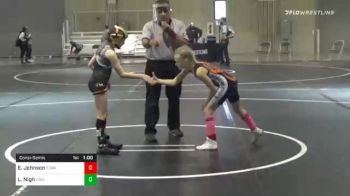 64 lbs Consolation - Ellie Johnson, Cobra Optimist-iowa vs Libertie Nigh, Ohio Crazy Goats