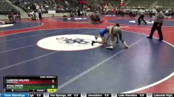 6 lbs Cons. Round 2 - Landon Holmes, Rogers High vs Ryan Swain, Bentonville West