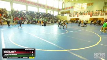 133 Girls Quarterfinal - Alyssa Jones, Rancho Bernardo vs Jazmyne Mora, Lincoln