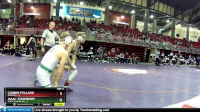 113 lbs Round 3 (4 Team) - Corbin Pollard, Norfolk vs Isaac Stansbury, Smith Center HS