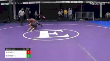 160 lbs Quarterfinal - Gavin Cirolli, Pro Ex vs Omar Dinnall, Peekskill Hs