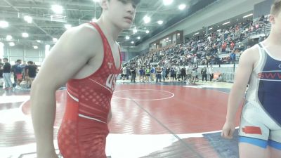165 lbs Champ. Round 2 - Logan Bowles, Washington vs Leo Whitaker, Snoqualmie Valley Wrestling Club