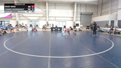100 lbs Grady Moos, Ohio vs Connor Woosencraft, Wisconsin