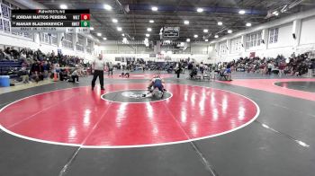 150 lbs Round Of 32 - Jordan Mattos Pereira, Wilton vs Makar Blazhkkevich, Newington