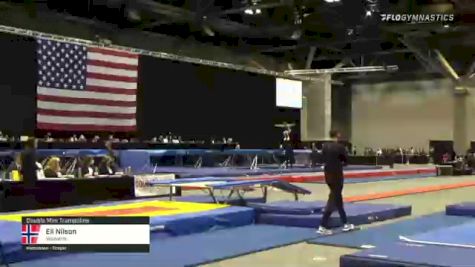 Eli Nilson - Double Mini Trampoline, Wasatch - 2021 USA Gymnastics Championships