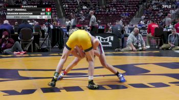 107 lbs First Round - Riley Crandall, Faith Christian vs Branden Eisenhour, Montoursville