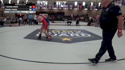 138 lbs Cons. Round 2 - Kaydin Jones, Immortal Athletics WC vs Stoney Wood, Sebolt Wrestling Academy