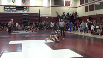 113 lbs Cons. Round 1 - Colby Carhill, Perry vs Beckett Svuba, Hinton