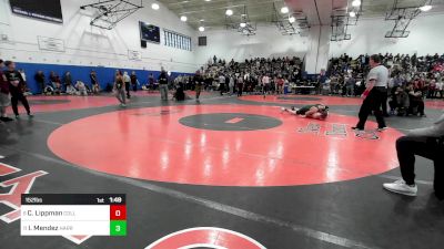 152 lbs Round Of 16 - Casper Lippman, Collegiate School-NY vs Ildelfonso Mendez, Harry S Truman -PSAL