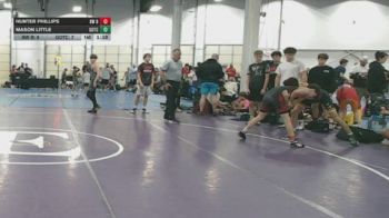 109 lbs Rr Rnd 7 - Hunter Phillips, BW Barn - BHSE vs Mason Little, Team Gotcha - BHSE
