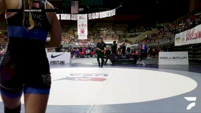 Champ. Round 2 - Carlie Williams, Blazers Wrestling Club vs Lillian Fonceca, Sunnyvale Wrestling Club