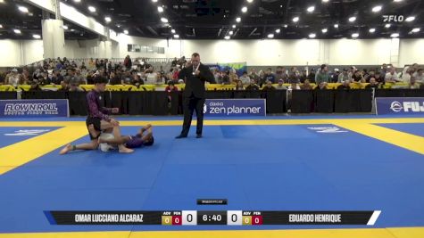 Eduardo Henrique vs Omar Lucciano Alcaraz 2025 World IBJJF Jiu-Jitsu No-Gi Championship