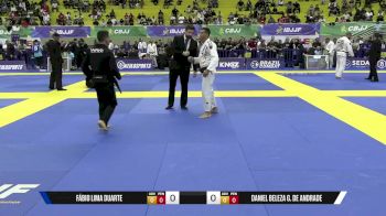 Daniel Beleza G. De Andrade vs Fábio Lima Duarte 2025 Brasileiro Jiu-Jitsu IBJJF