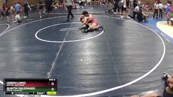 155 lbs Cons. Round 4 - Joseph Lopez, Nor Cal Take Down vs Quintin Maldonado, Swamp Monsters