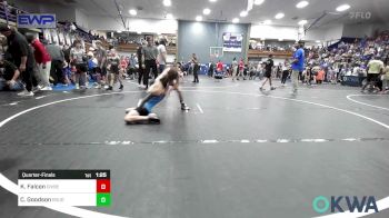 67 lbs Quarterfinal - Kyzer Falcon, Division Bell Wrestling vs Crew Goodson, Rough Riders