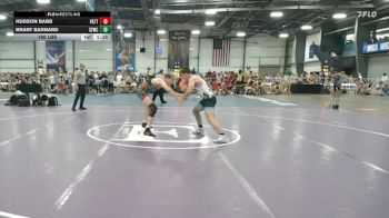 160 lbs Rr Rnd 1 - Hudson Babb, Patton Trained Red vs Brant Barnard, FORGE H/S 2