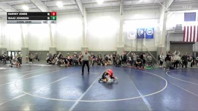 50 lbs Cons. Semi - Isaac Johnson, Westlake vs Harvey Jones, Team Prestige Wrestling