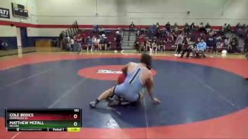 182 lbs Round 2 - Cole Bedics, Homewood HS vs Matthew Mcfall, Helena