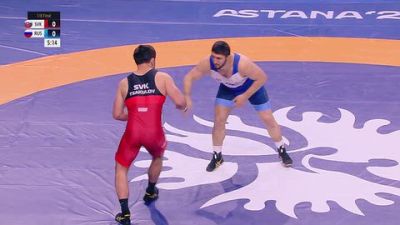 97 kg 1/8 Final - Batyrbek Tsakulov, Slovakia vs Abdulrashid Sadulaev, Russia