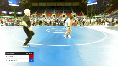 138 lbs Rnd Of 64 - Mason Drake, Iowa vs Joseph Lathwood, Hawaii