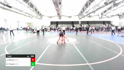 96-I lbs Final - Jacob Benyo, Mat Assassins vs Dominick Powell, Upper Dublin