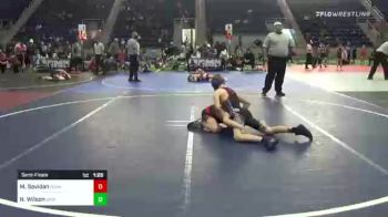 102 lbs Semifinal - Mason Savidan, Sunkist Kids / Monster Garage vs Nolan Wilson, Grindhouse WC