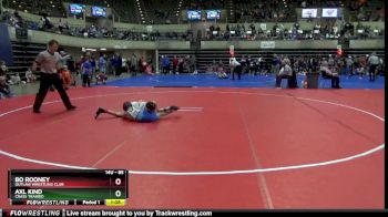 85 lbs Round 3 - Axl Kind, Crass Trained vs Bo Rooney, Outlaw Wrestling Club